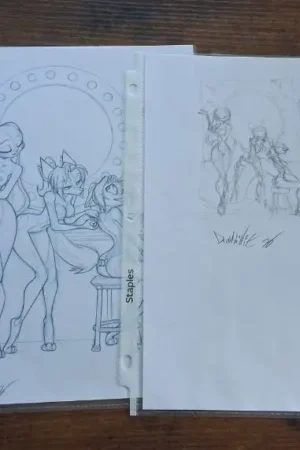 nsfw silk backstage