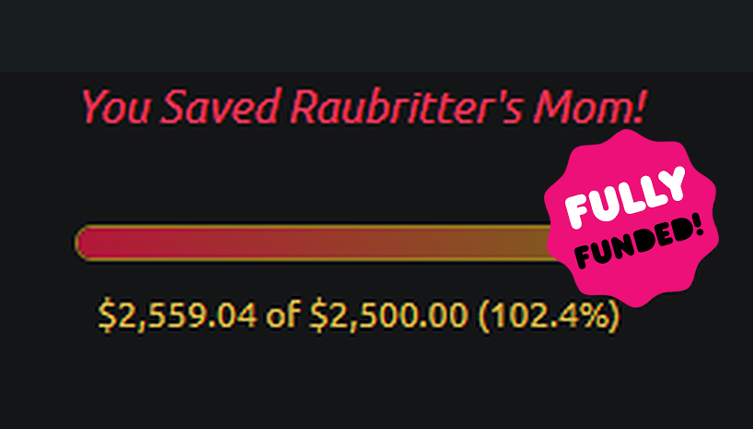 Dashboard raubritter funded2026